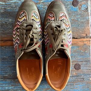 Galizio Torresi Stylish Multicolor Men's Shoes